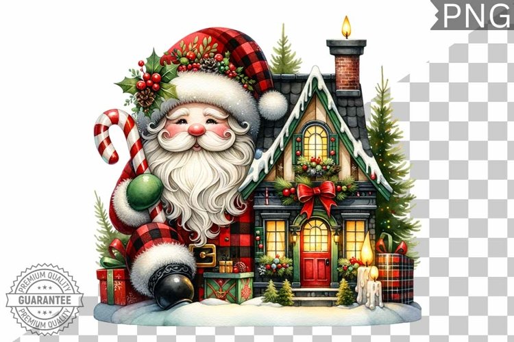 Santa Christmas Clipart Image 3