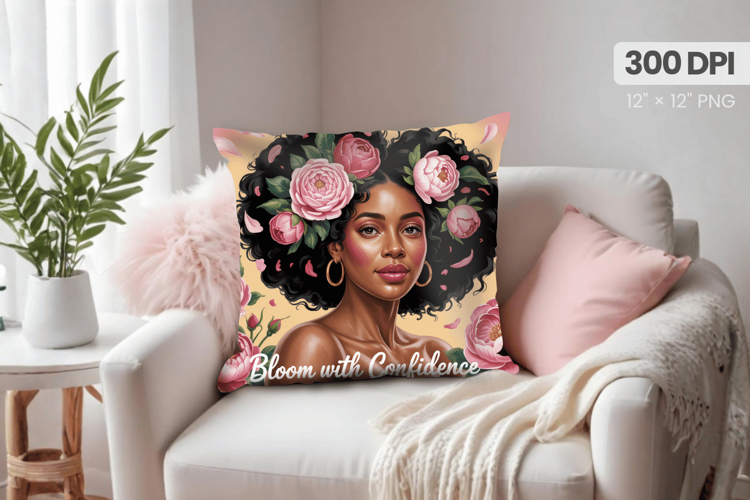 Black Girl Afro Png Image 5