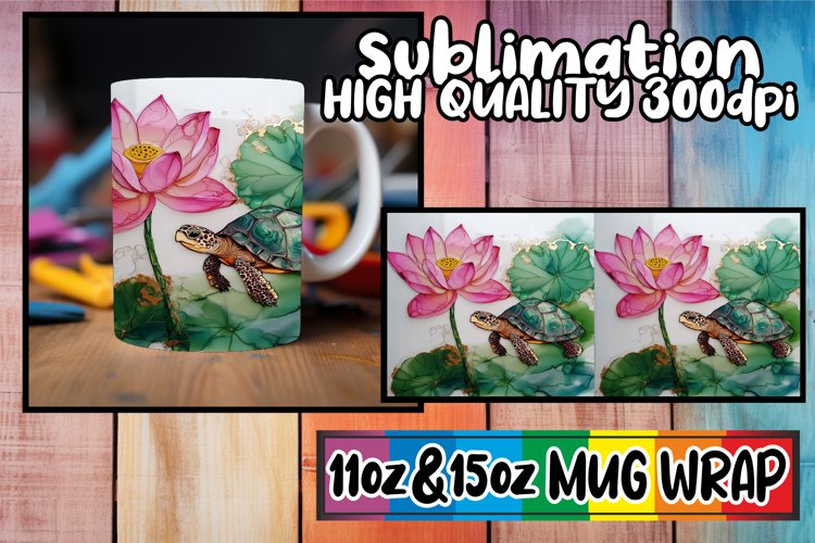 Radiant adventures 11oz 15oz sublimation wrap, Animals example image 1