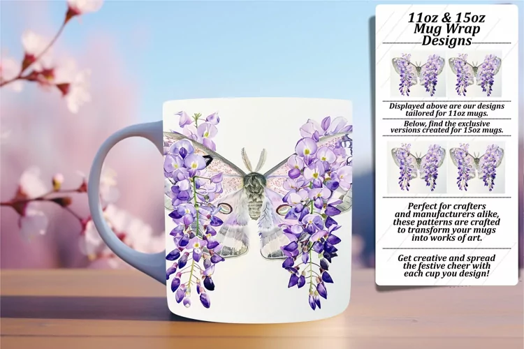 Butterfly Symphony: Spring Mug - 11oz & 15oz