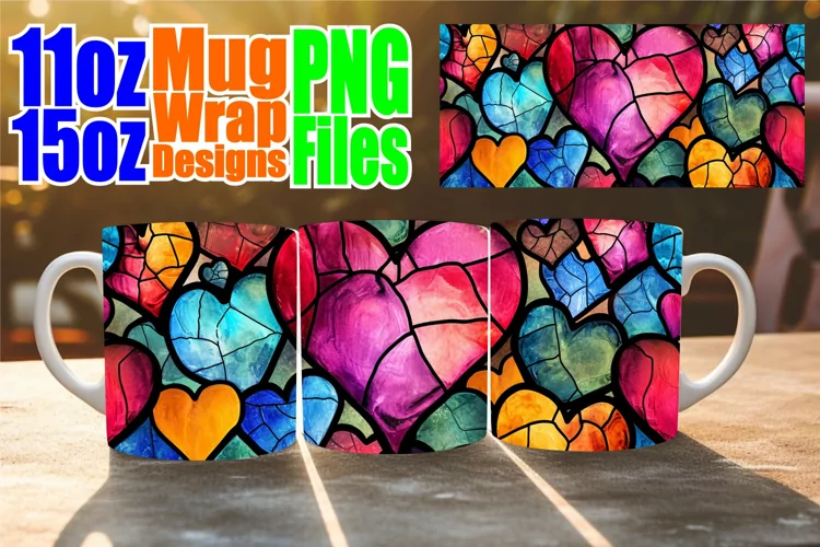 Romantic Mug Pattern Delight