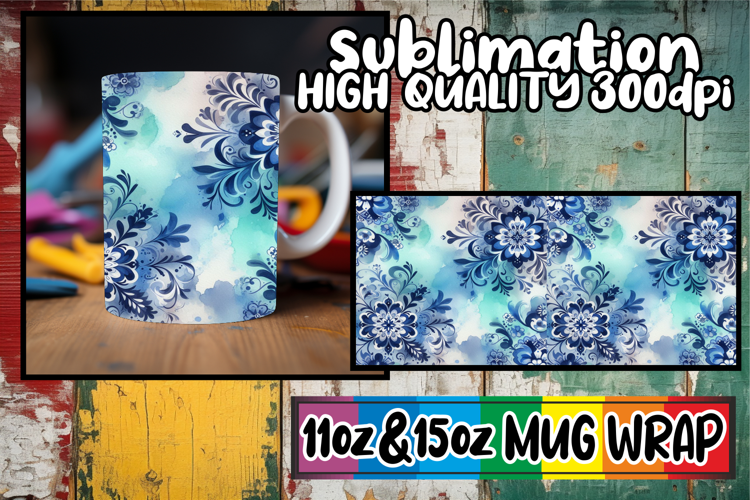 Colorful days sublimation print wrap, Watercolor Pattern