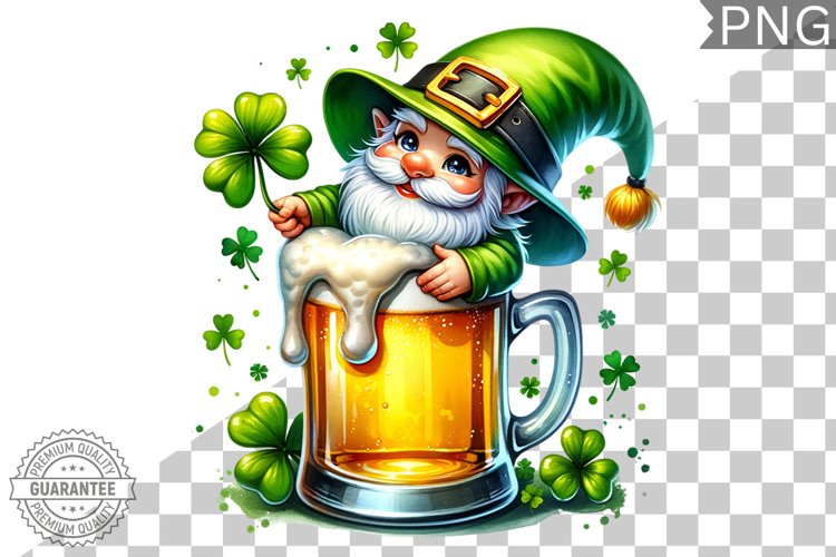 Cute Gnome Clipart Image 7