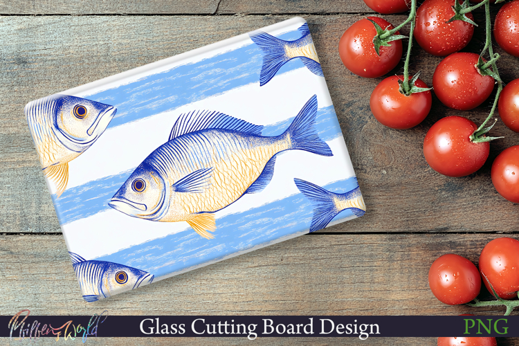 Cutting Board Design | Stripes | bream