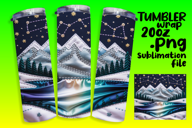 Christmas Tumbler Wrap Image 6