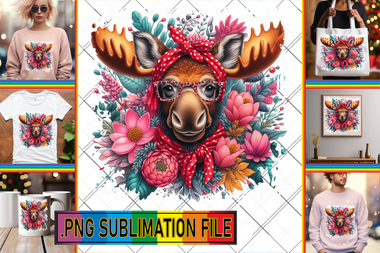 Whimsical TSHIRT Gift Ideas PNG, Cute Animals