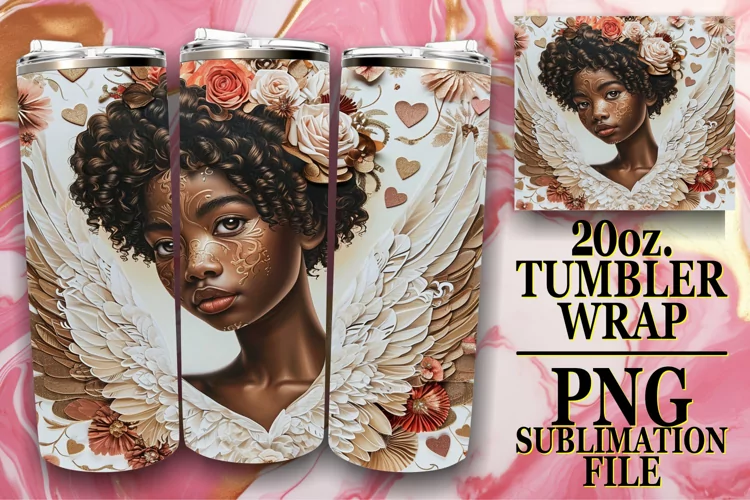 Sublimation Love Tumbler Wrap