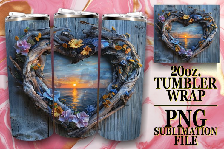 Timber Trails: Landscape Tumbler Design example image 1