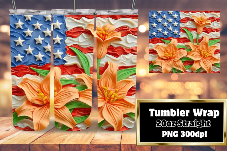 American Flag Clipart Image 2