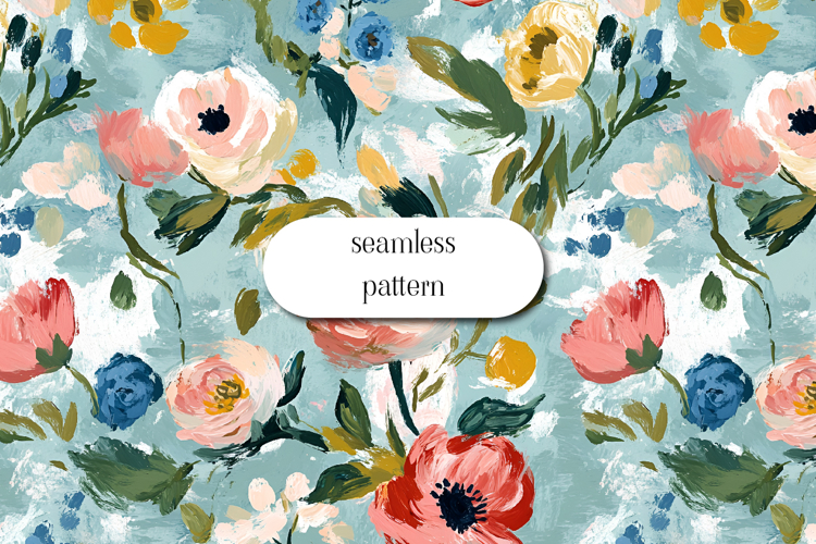 Floral Seamless Pattern Image 23