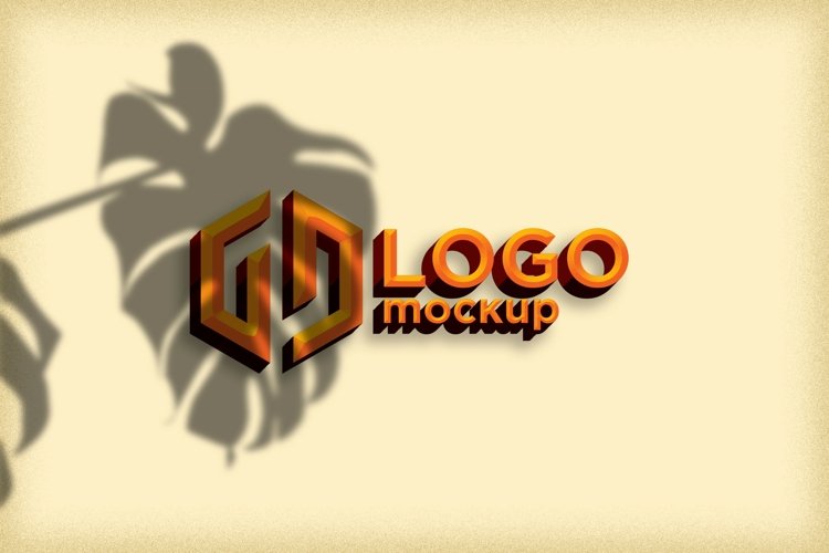 Embossed Logo Mockup Template example image 1