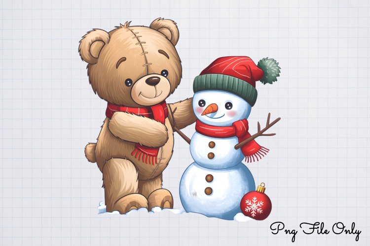 Boho Christmas Clipart Image 2