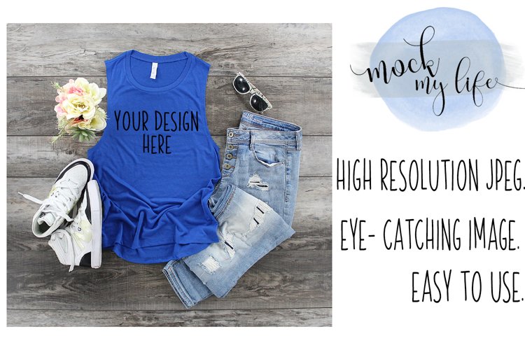 Bella Canvas Mockup / Shirt Mock up / Muscle Tank Top Mockup