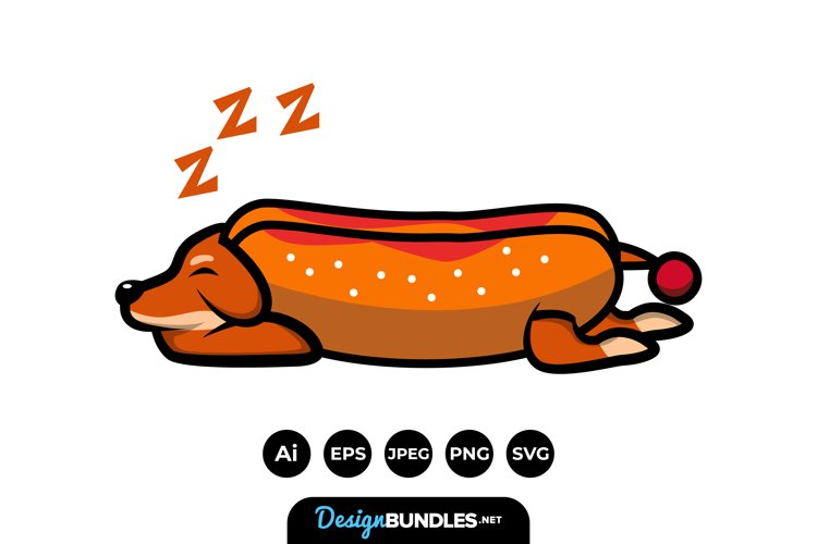 Dachshund Clipart Image 11