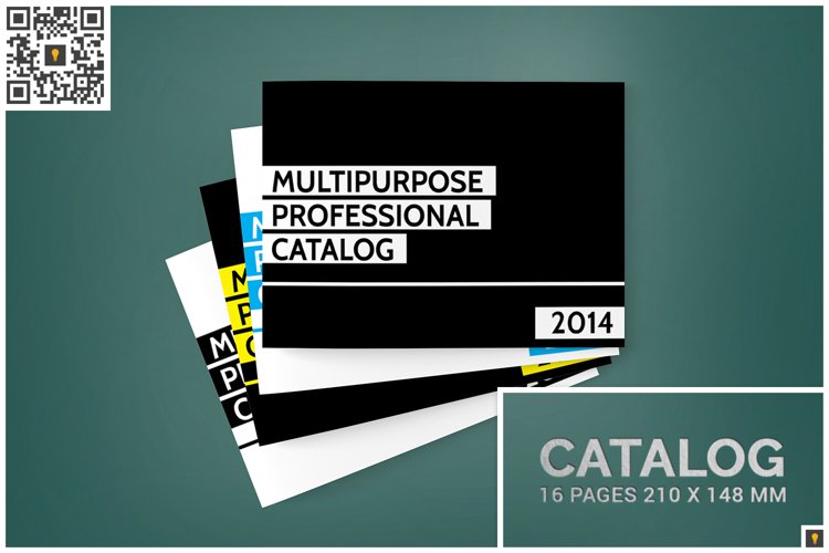 Multipurpose A5 Landscape Catalog example image 1