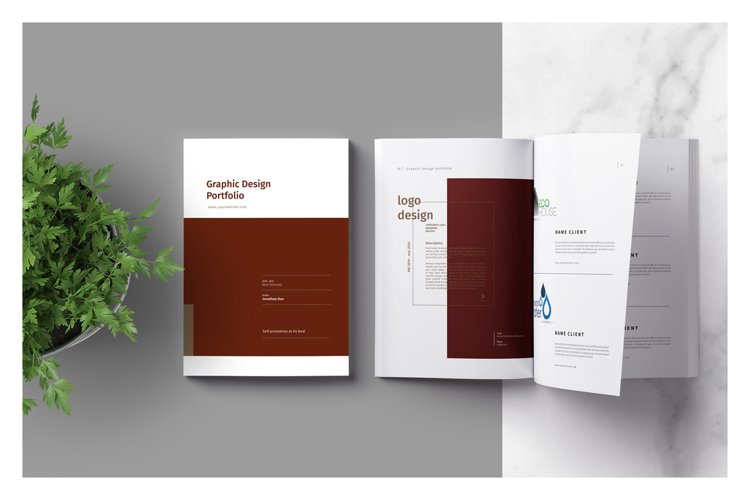 Graphic Design Portfolio Template example image 1