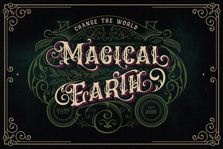 Castlefire Font example image 1