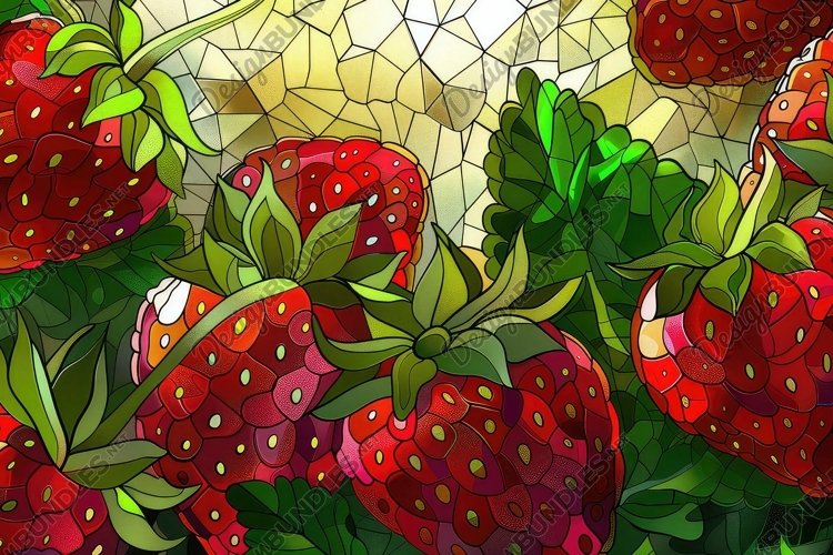 Stained Glass Texture Image 20