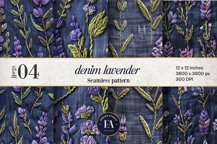 Floral Seamless Pattern Image 16