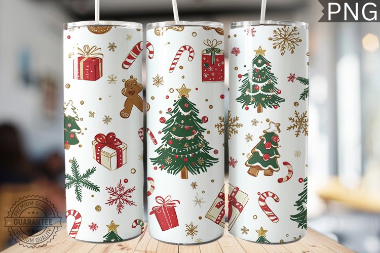 Christmas Tumbler Wrap Image 14