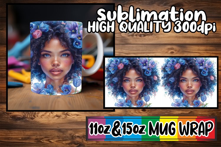 African American Woman Clipart Image 3