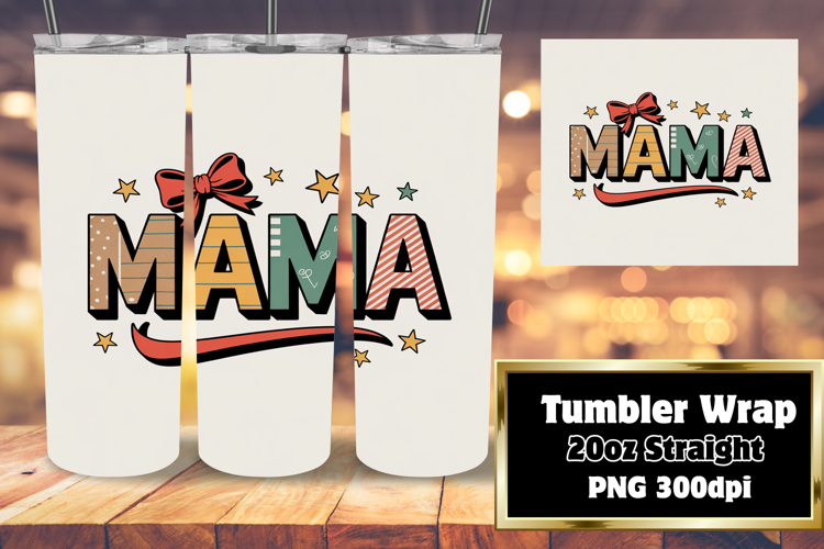 Personalized 20oz Tumbler Gift , Mama