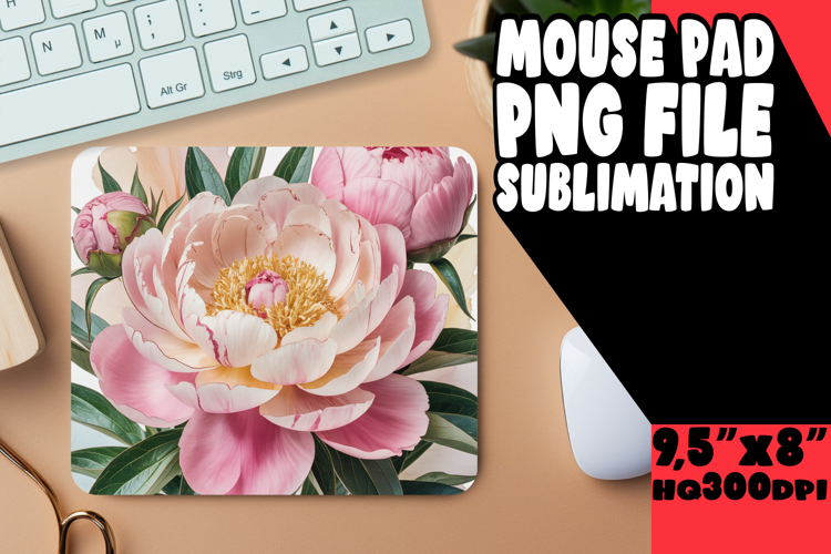 Timeless desk PAD Classic Design, Flowers