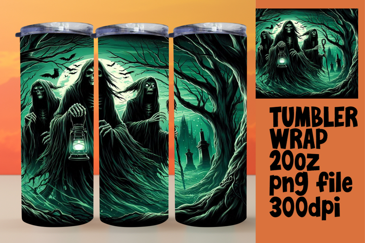 ELEGANT 20oz Tumbler Design for Any Occasion , Horror Hallow