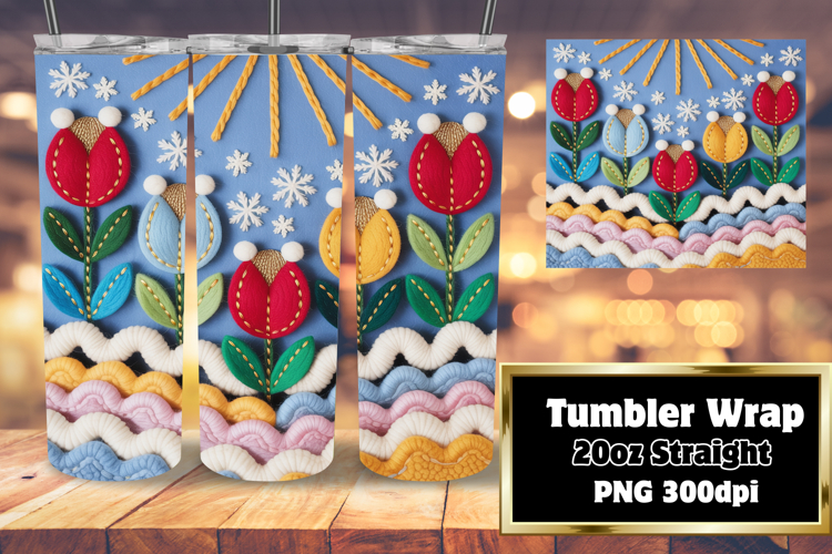 20oz Sublimation Design Download , Holiday