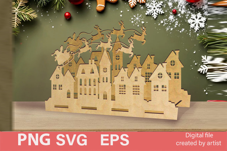 Christmas decoration svg, Christmas napkin holder svg, home