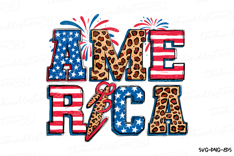 America Svg | 4th of July Svg | Svg Cut File