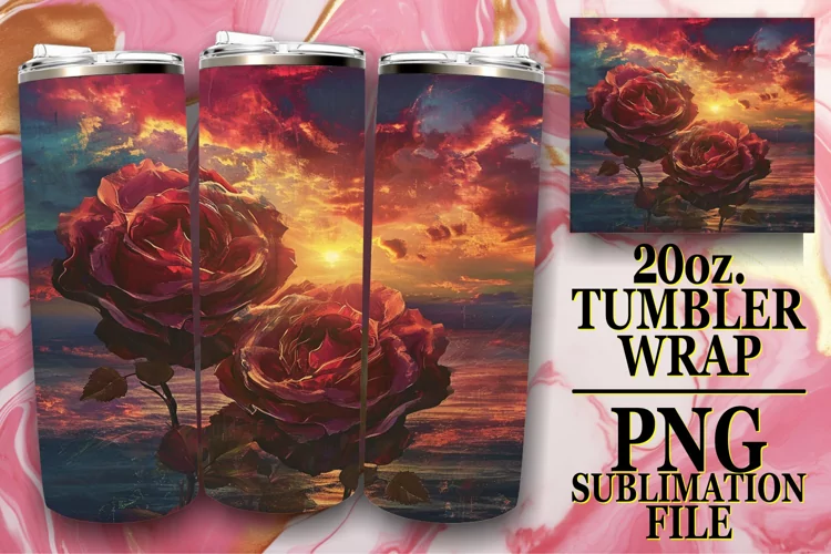 Vintage Flower Serenity Sublimation - Summer Vibes