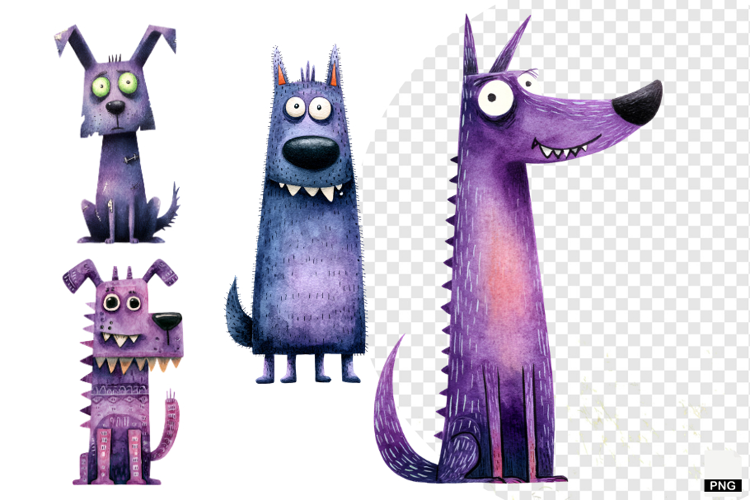 Zombie Dog Clipart