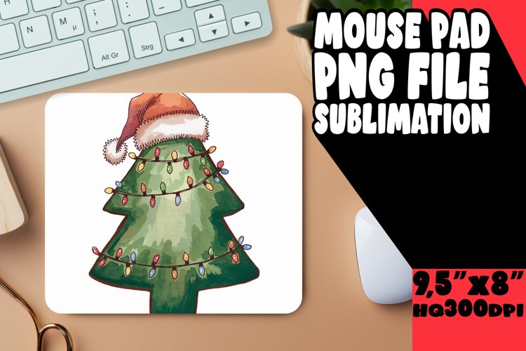 Joyful Desk Pad Design PNG, Holiday