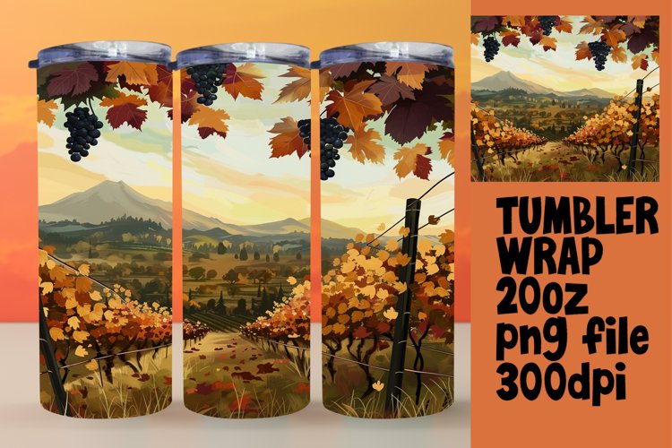 Fall Tumbler Wrap Image 18