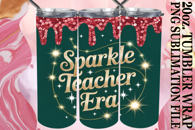 Teacher Tumbler Wrap Image 11