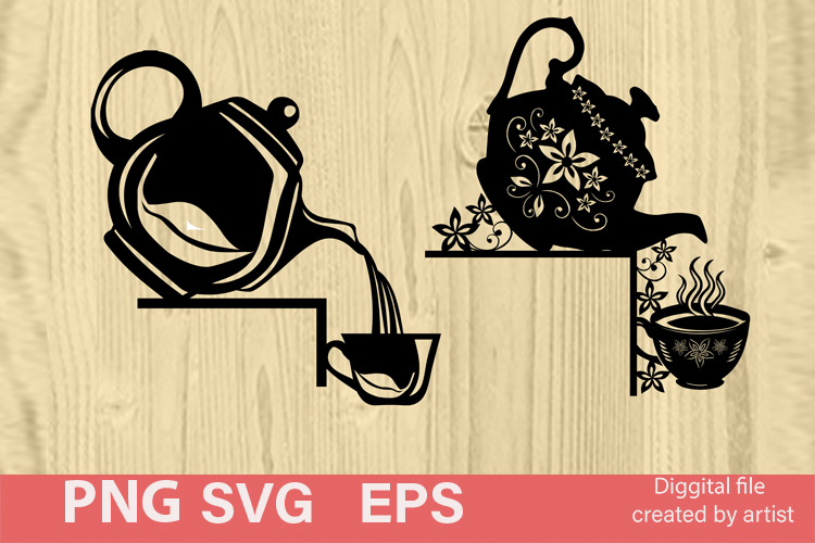 SVG tea corners for doors, tea corners for doors, SVG home