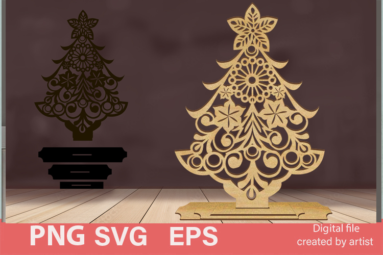 SVG Christmas trees, SVG Christmas trees, SVG laser cutting,