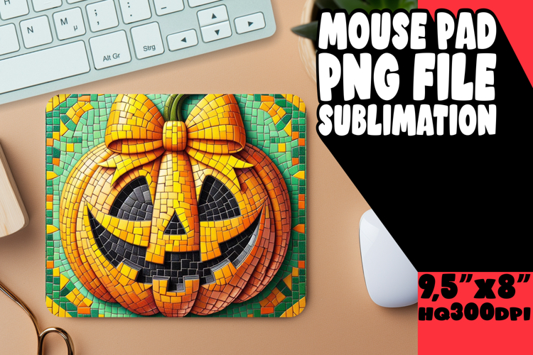 RADIANT DESK PAD GIFT MAGIC, Cute Pumpkin