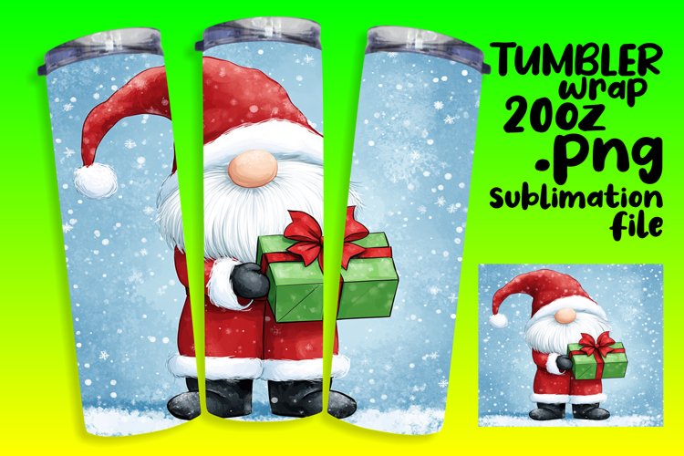 Christmas Tumbler Wrap Image 8
