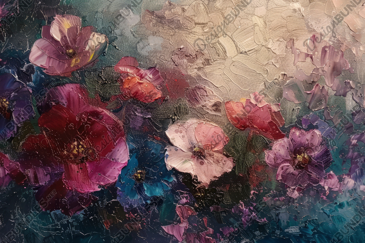 Flowers Texture Image 19