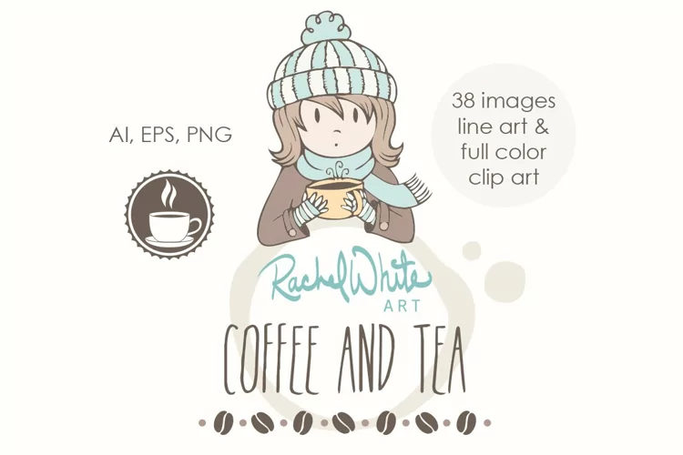 Coffee & Tea - Free Design of The Week