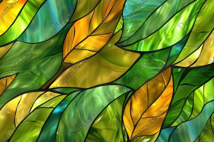 Stained Glass Texture Image 18