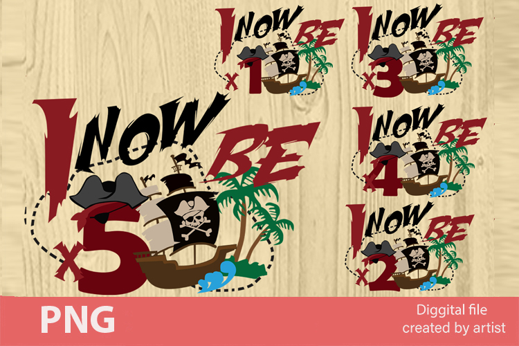 pirate party png, birthday pirates png, birthday png, bundle