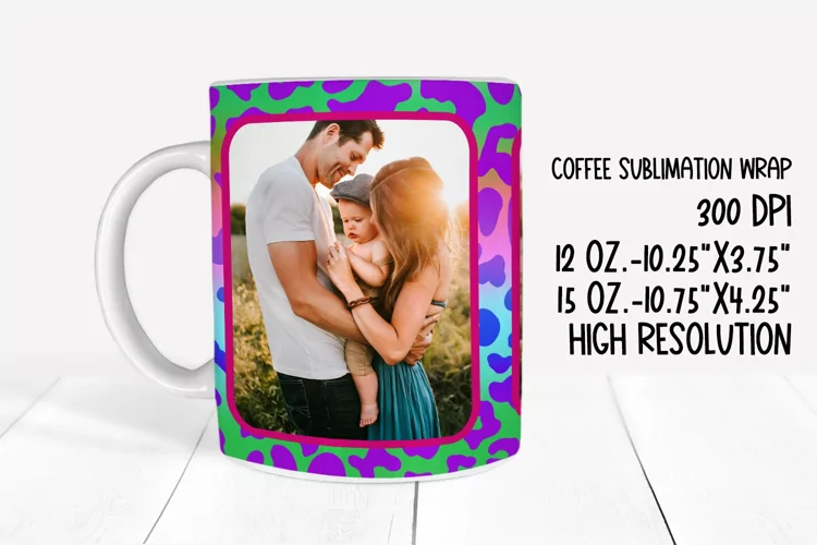 Coffee Mug Sublimation Wrap