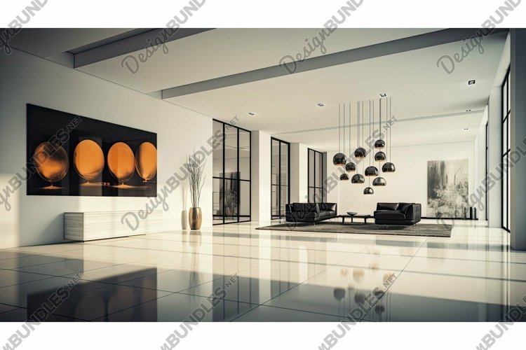 modern hall blurred room example image 1