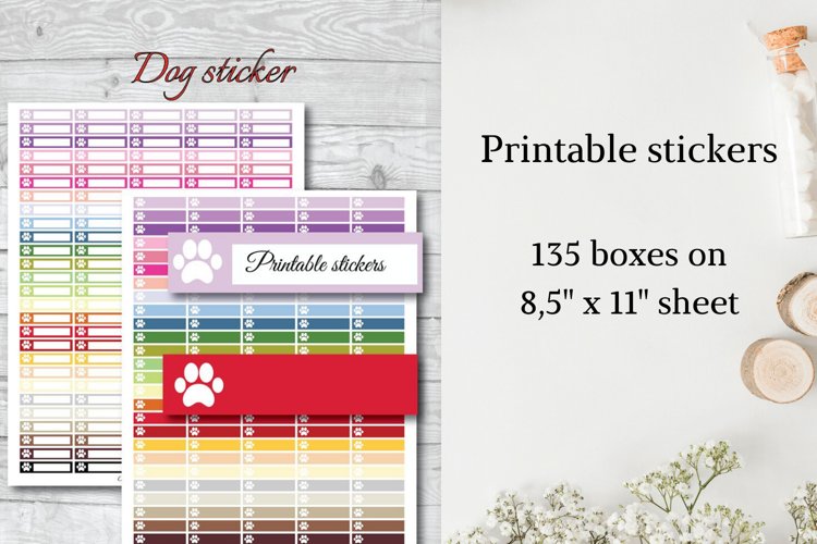 Dog planner stickers, Dog stickers, Dog Puppy stickers, (431900