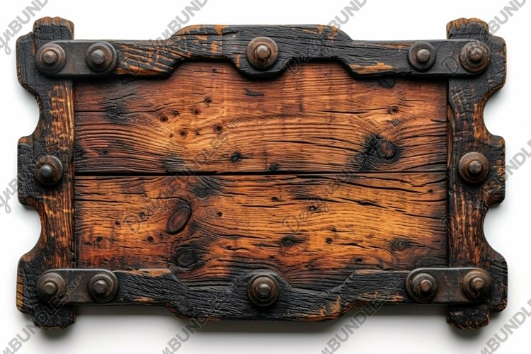 Wooden Sign Clipart Image 22