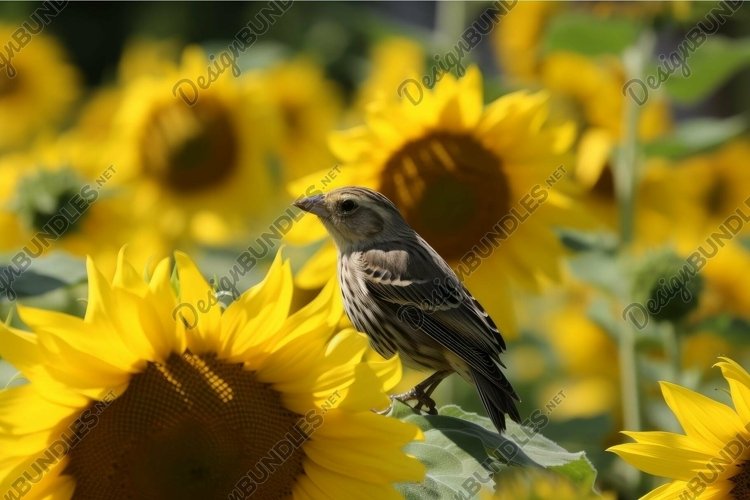 Sunflower Clipart Image 6