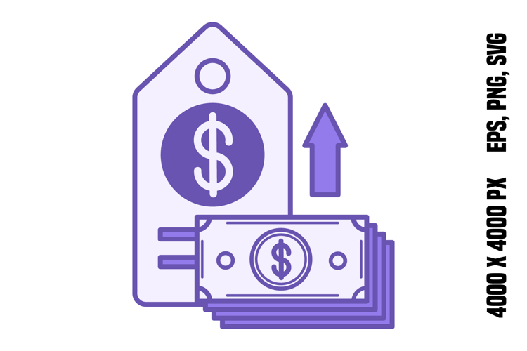 Colored Expensive Icon